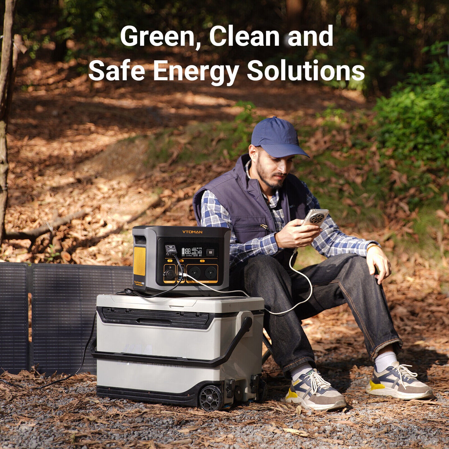 Vtoman FlashSpeed 600 600W 499Wh AC/DC Portable Power Station - LiFePO4 battery