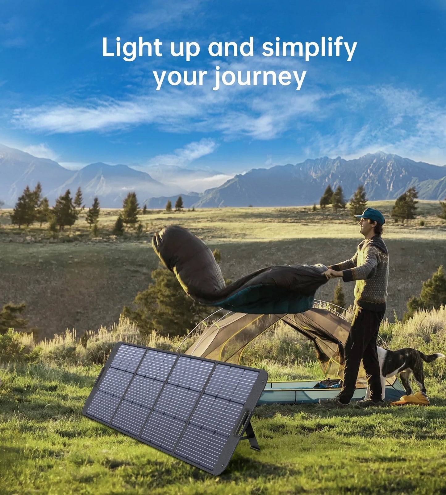 CHOETECH 200W Foldable Solar Charger
