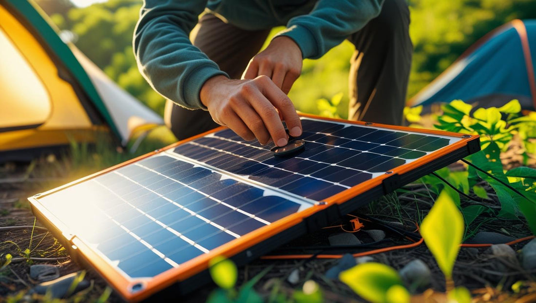 How do I choose a portable solar panel for off grid or camping?