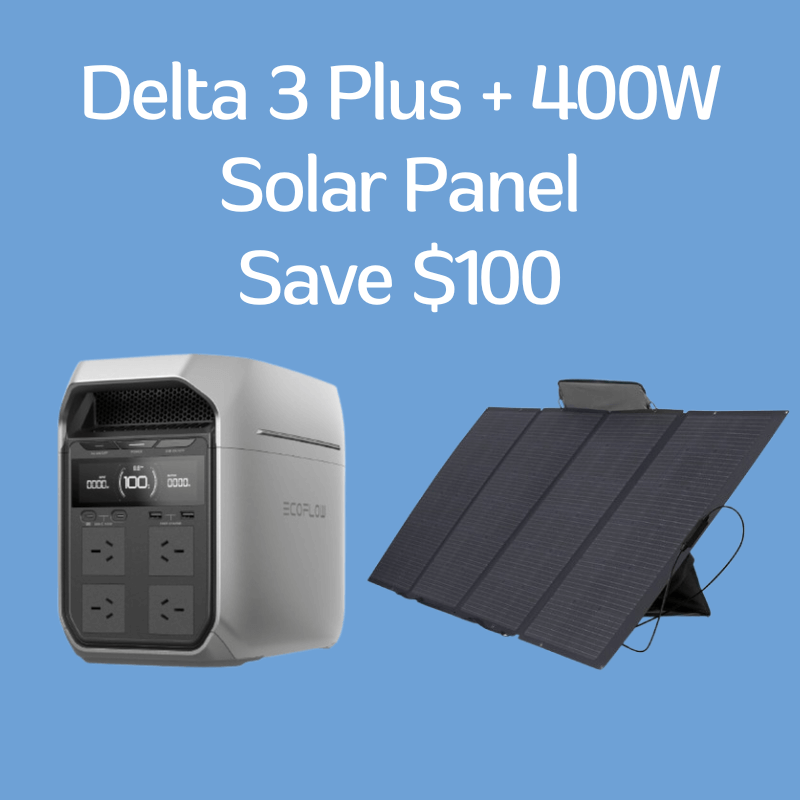 EcoFlow 400W Portable Solar Panel