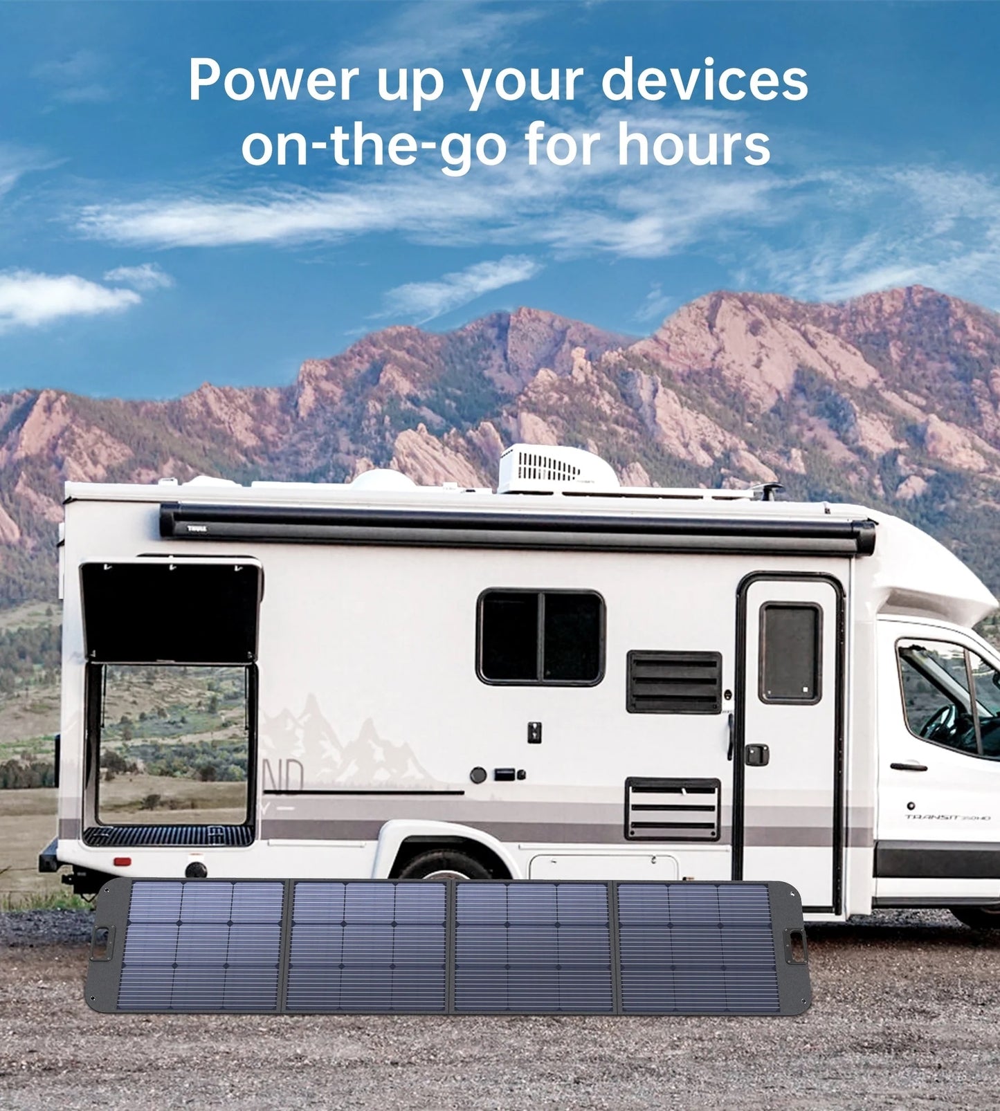 CHOETECH 200W Foldable Solar Charger