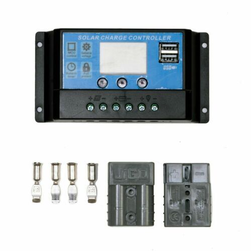 D2U Solar Panel Monocryitsalline . Corrosion-Resistant Aluminium Frame - Camping Outdoor Travel Boats Van