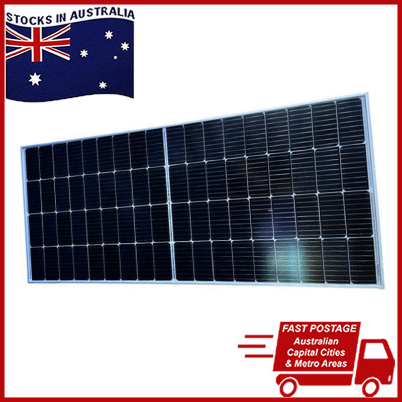 D2U Solar Panel Monocryitsalline . Corrosion-Resistant Aluminium Frame - Camping Outdoor Travel Boats Van